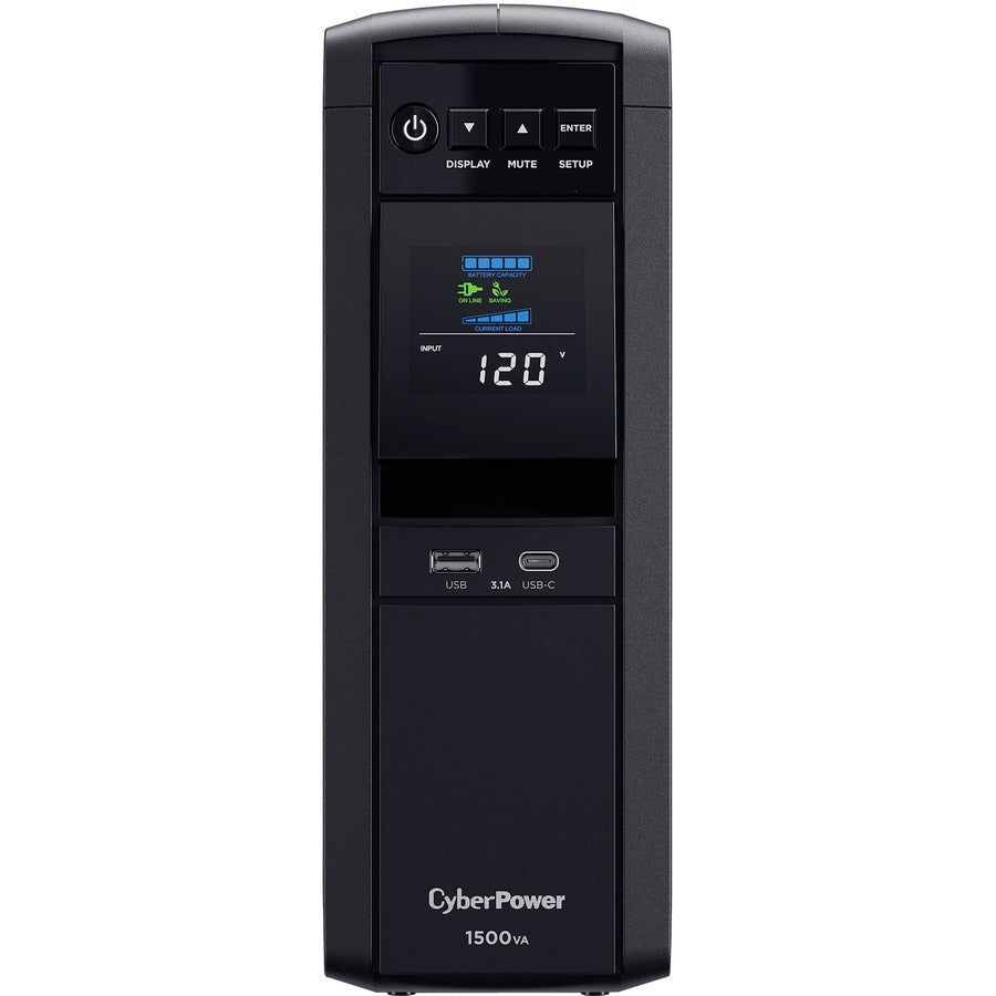 CyberPower CP1500PFCLCDTAA TAA Intelligent Compliant UPS Systems