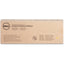 Dell Original Laser Toner Cartridge - Yellow - 1 Each