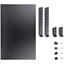 StarTech.com 1U 4-Post 19.5 to 38in Adjustable Mounting Depth Rack Mount Shelf - Heavy Duty Fixed Rack Shelf - 330 lb / 150kg - 27.5in Deep