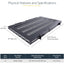 StarTech.com 1U 4-Post 19.5 to 38in Adjustable Mounting Depth Vented Rack Mount Shelf - Heavy Duty Fixed Rack Shelf - 330lbs / 150kg - 27.5in Deep