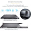 StarTech.com 1U 4-Post 19.5 to 38in Adjustable Mounting Depth Vented Rack Mount Shelf - Heavy Duty Fixed Rack Shelf - 330lbs / 150kg - 27.5in Deep