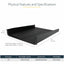 StarTech.com 2U 22in Vented Rack Mount Shelf - Fixed 22 inch Deep antilever Rackmount Tray for Server Rack Cabinet Shelf - 50lbs / 23kg