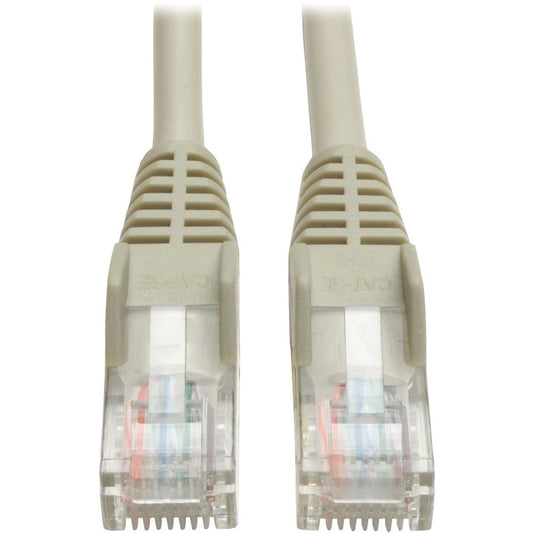 Tripp Lite Cat5e 350 MHz Snagless Molded (UTP) Ethernet Cable (RJ45 M/M) PoE Gray 30 ft. (9.14 m)