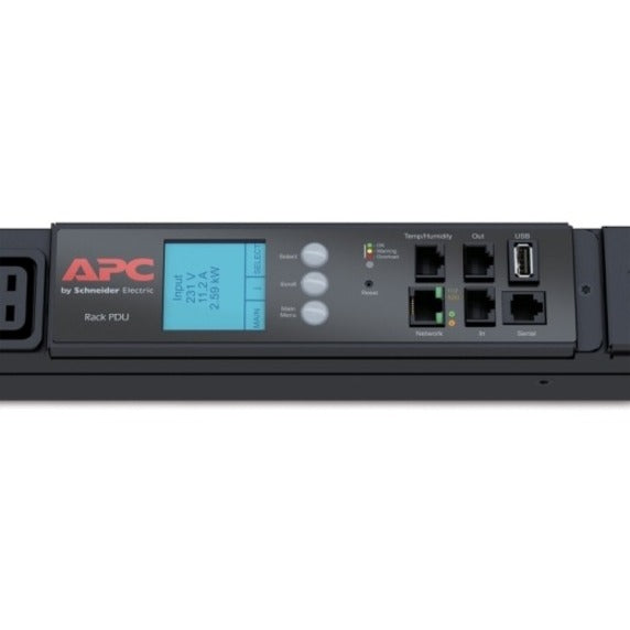 APC by Schneider Electric Rack PDU 2G Metered ZeroU 17.2kW 208V (6) C13 & (12) C19