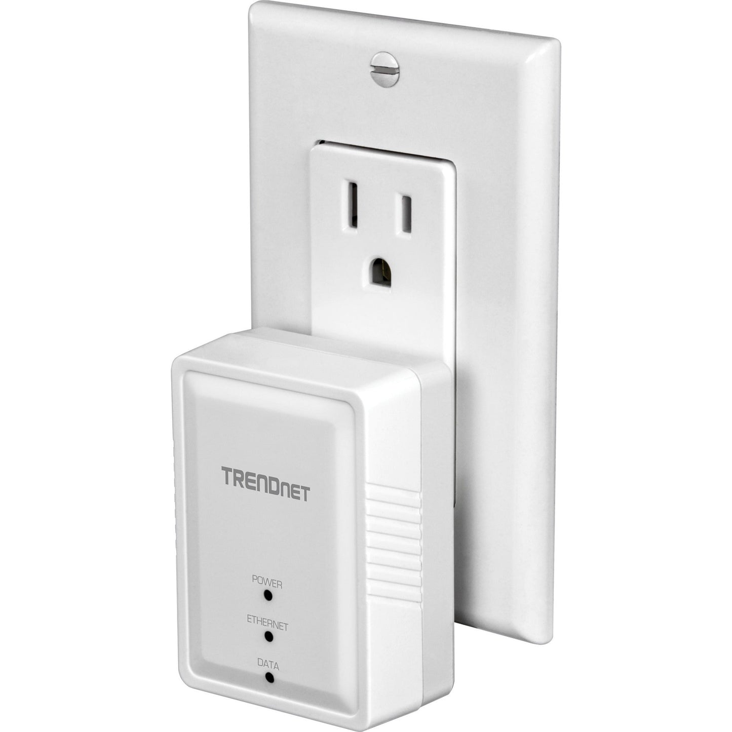 TRENDnet Powerline 500 AV Nano Adapter; TPL-406E; Includes 1 x TPL-406E Adapter; Cross Compatible with Powerline 600/500/200;Windows 10; 8.1; 8; 7; Vista; XP; Ethernet Port; Plug & Play Install