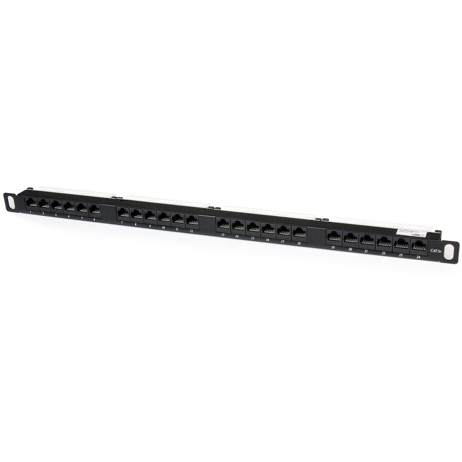 24 PORT CAT5E PATCH PANEL RJ45 