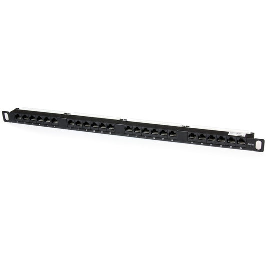 24 PORT CAT5E PATCH PANEL RJ45 