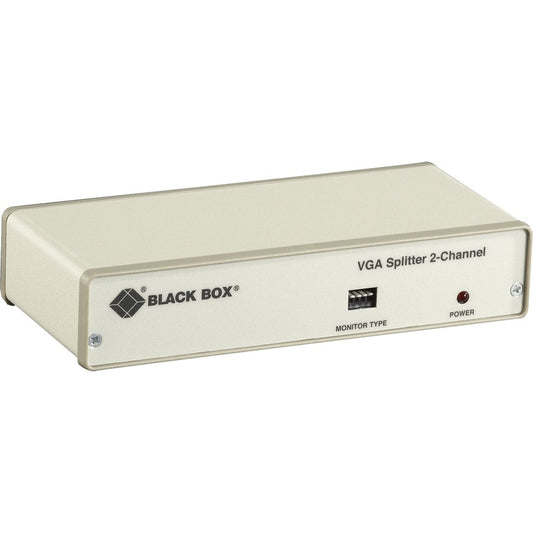 Black Box VGA 2-Channel Video Splitter 115-VAC