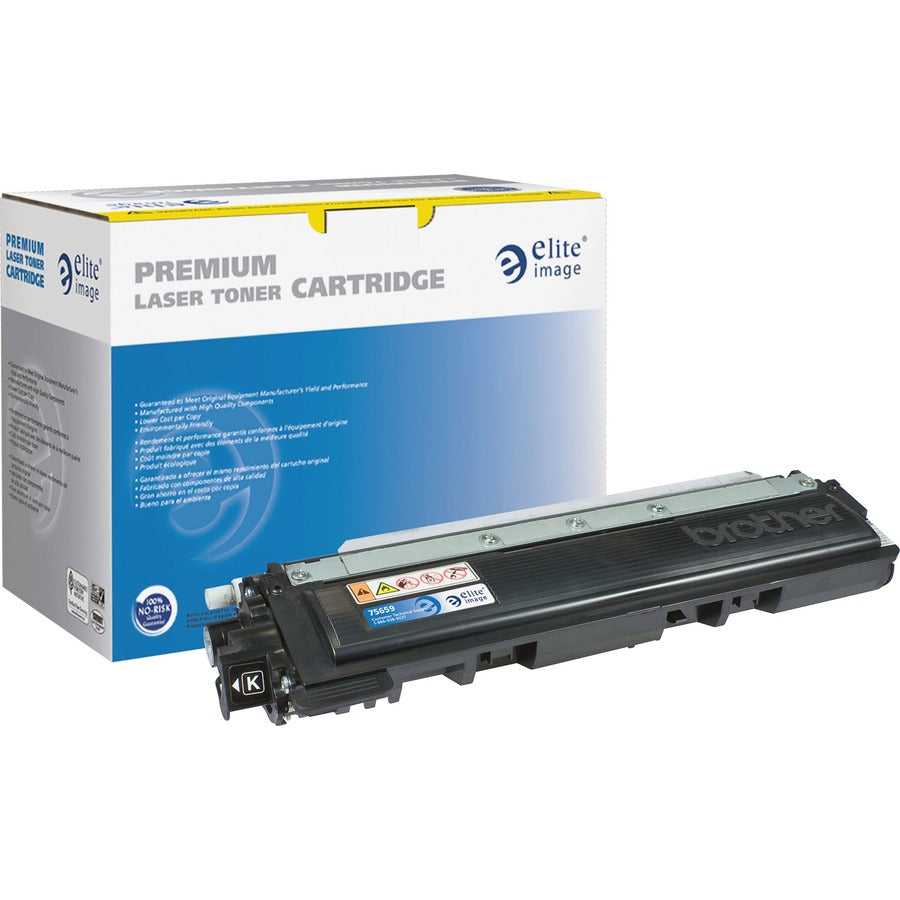 Elite Image Remanufactured Toner Cartridge - Alternative for Brother (TN210BK)