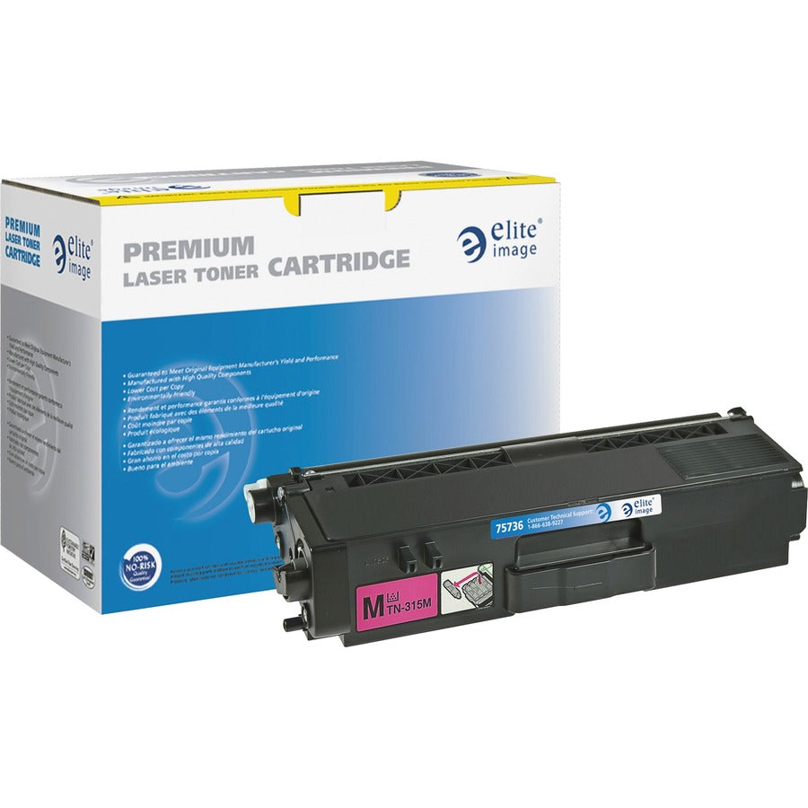 Elite Image Remanufactured High Yield Laser Toner Cartridge - Alternative for Brother TN315 - Magenta - 1 Each