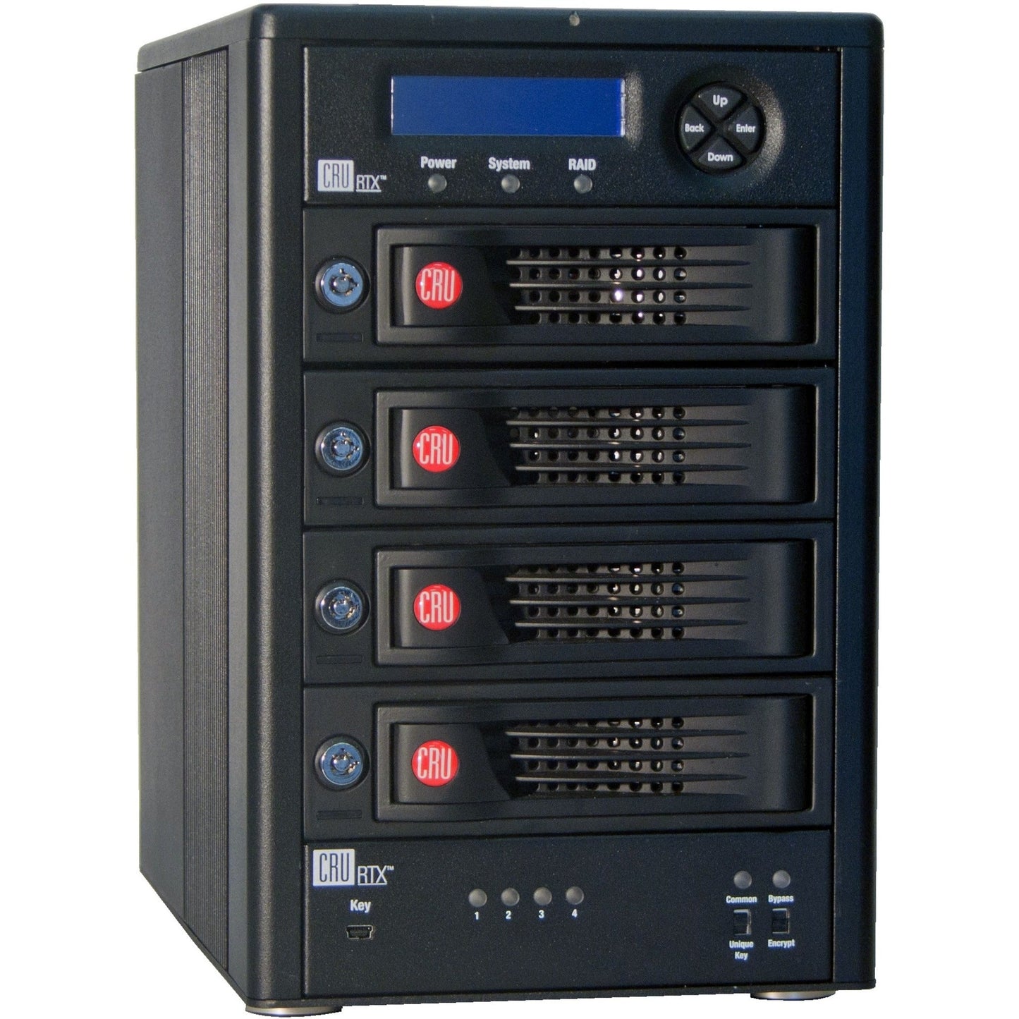 CRU RTX Secure 410-3QR DAS Hard Drive Array