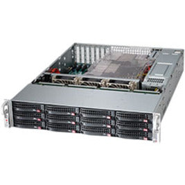 BLACK 2U SC826BA LP CHASSIS W/ 