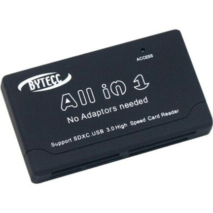 Bytecc U3CR-630 USB3.0 6-slots All-IN-1 Palm-sized Card Reader/Writer Black