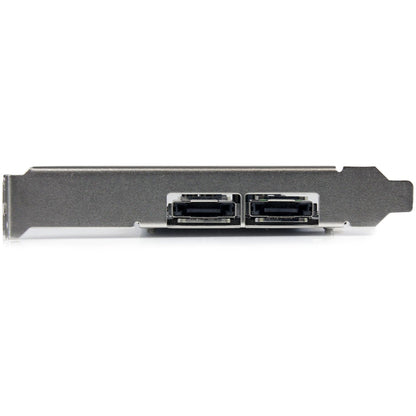 StarTech.com 2 Port PCI Express SATA 6 Gbps eSATA Controller Card - Dual Port PCIe SATA III Card - 2 Int/2 Ext