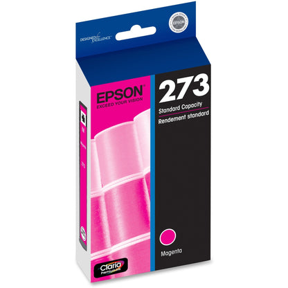 Epson Claria 273 Original Standard Yield Inkjet Ink Cartridge - Magenta - 1 Each