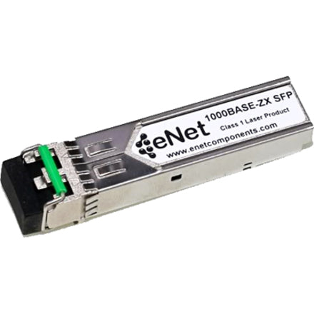 ENET Enterasys Compatible MGBIC-08 TAA Compliant Functionally Identical 1000BASE-ZX SFP 1550nm Duplex LC Connector