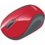 Logitech Wireless Mini Mouse M187 Ultra Portable 2.4 GHz with USB Receiver 1000 DPI Optical Tracking 3-Buttons PC / Mac / Laptop - Red