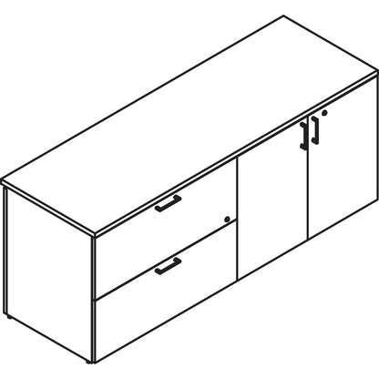 Lacasse Concept 300 Lateral File/Bookcase Credenza