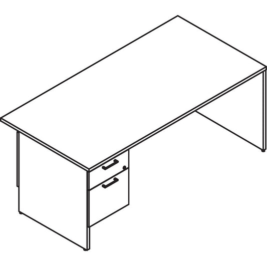 Lacasse Concept 300 Left Pedestal Desk