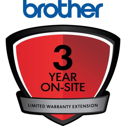 Brother On-site Warranty - Extended Warranty (Upgrade) - 3 Year - Warranty