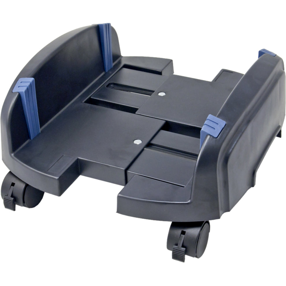 SYBA Multimedia Plastic Stand for ATX Case with Adjustable Width with Caster wheels