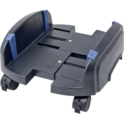 SYBA Multimedia Plastic Stand for ATX Case with Adjustable Width with Caster wheels