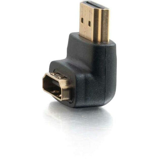 C2G HDMI to HDMI Adapter - 90&deg; Down - Male to Female