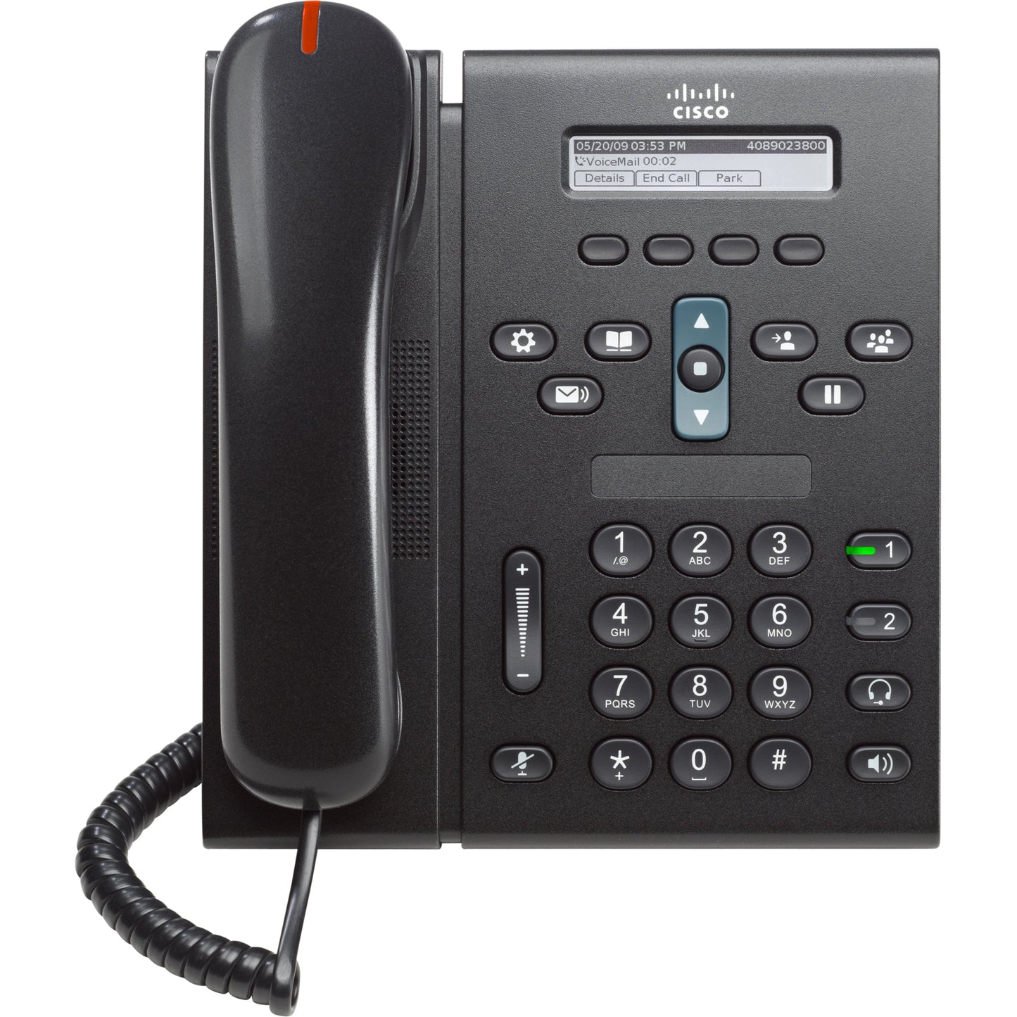 Cisco Unified 6961 IP Phone - Refurbished - Charcoal