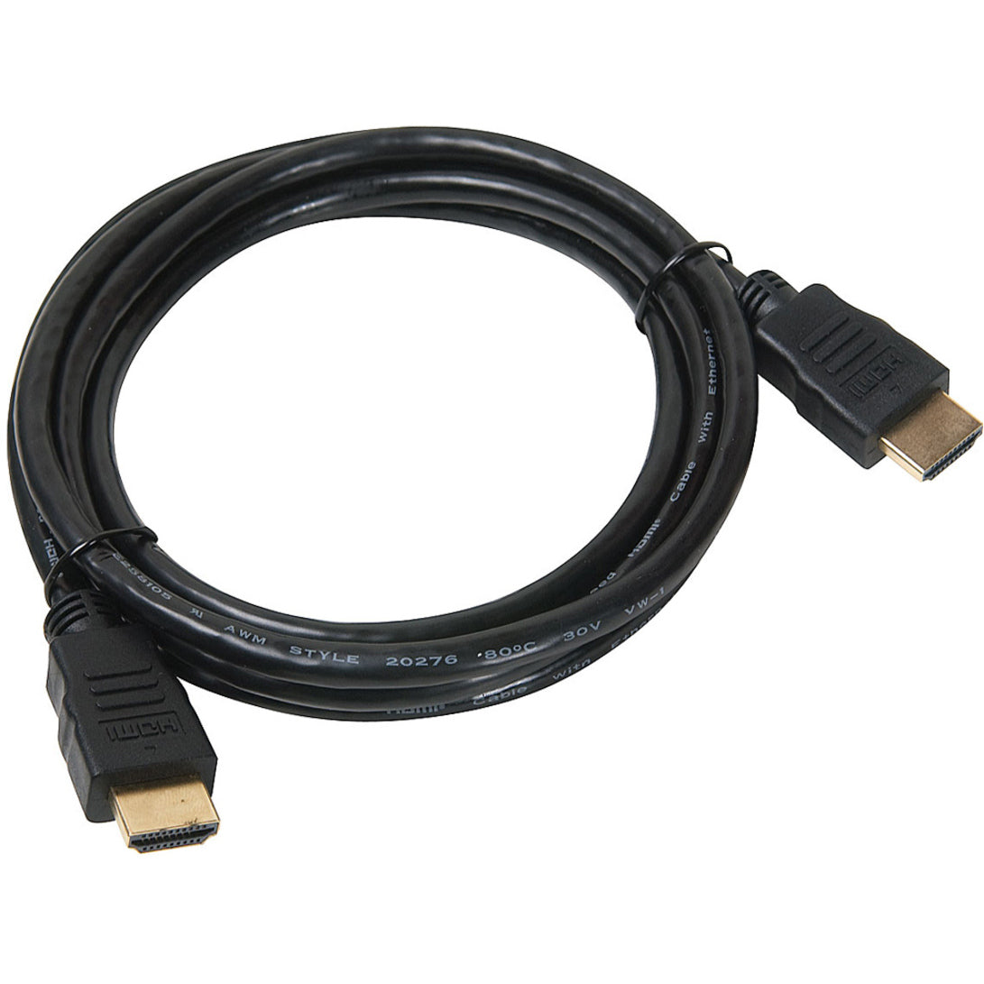 4XEM 6FT 2M High Speed HDMI cable fully supporting 1080p 3D Ethernet and Audio return channel