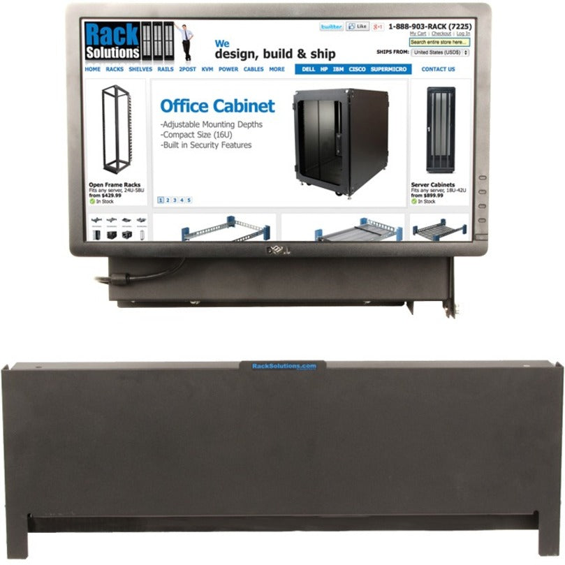 Rack Solutions Full Keyboard Wall Mount