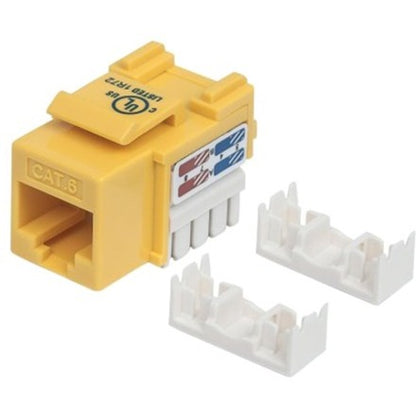 Intellinet Network Solutions Cat6 Keystone Jack UTP Punch-Down Yellow