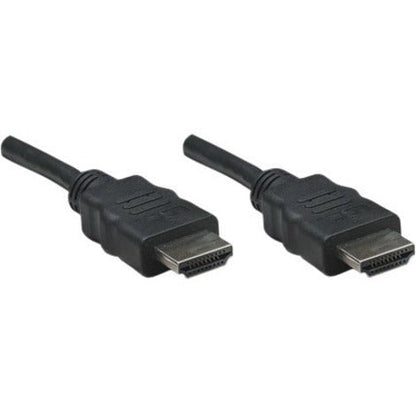 Manhattan HDMI Male to Male High Speed Shielded Cable 50' Black