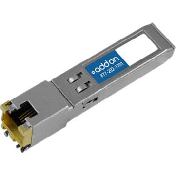 AddOn Anue CGI Compatible TAA Compliant 10/100/1000Base-TX SFP Transceiver (Copper 100m RJ-45)