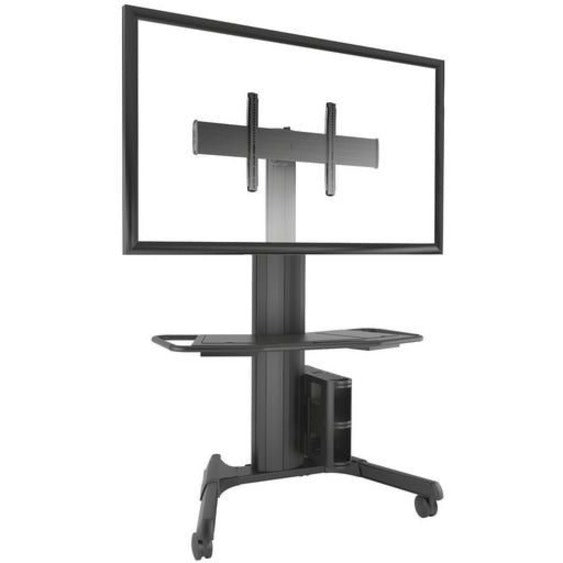 Chief Fusion Large TV Cart - Height-Adjustable Mobile Cart - For Displays 42-86" - Black