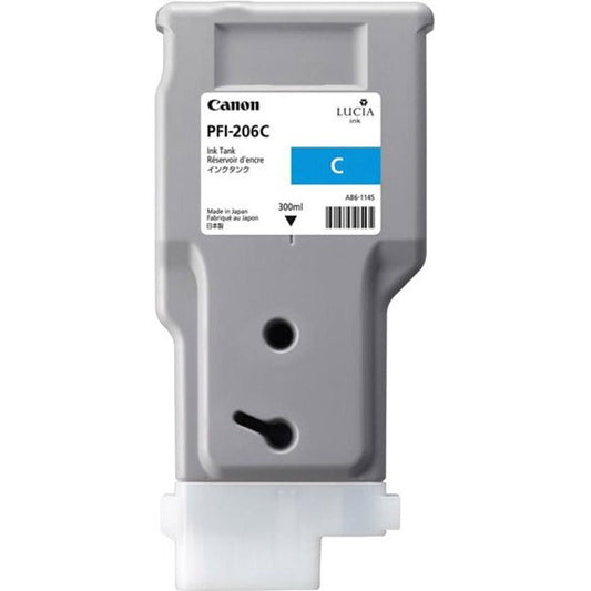 Canon PFI-206C Original Inkjet Ink Cartridge - Cyan Pack