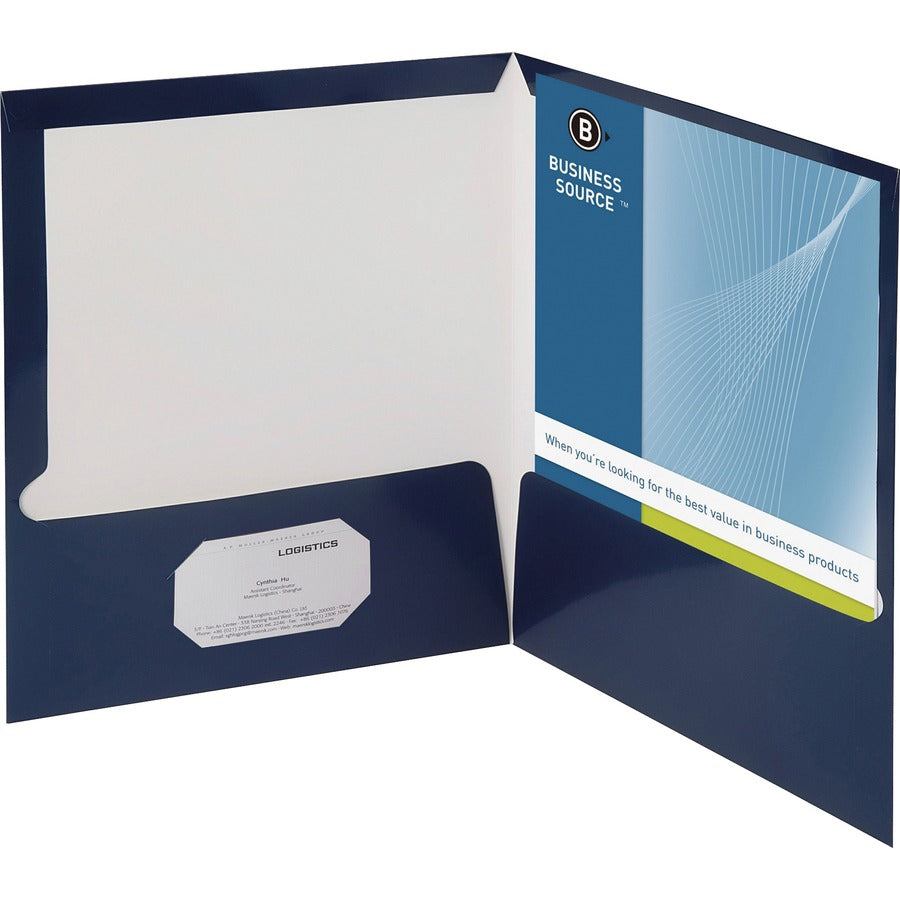 Business Source Letter Pocket Folder