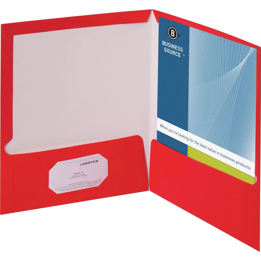 Business Source Letter Pocket Folder