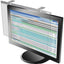 Kantek LCD Privacy/antiglare Wide Screen Filters Silver