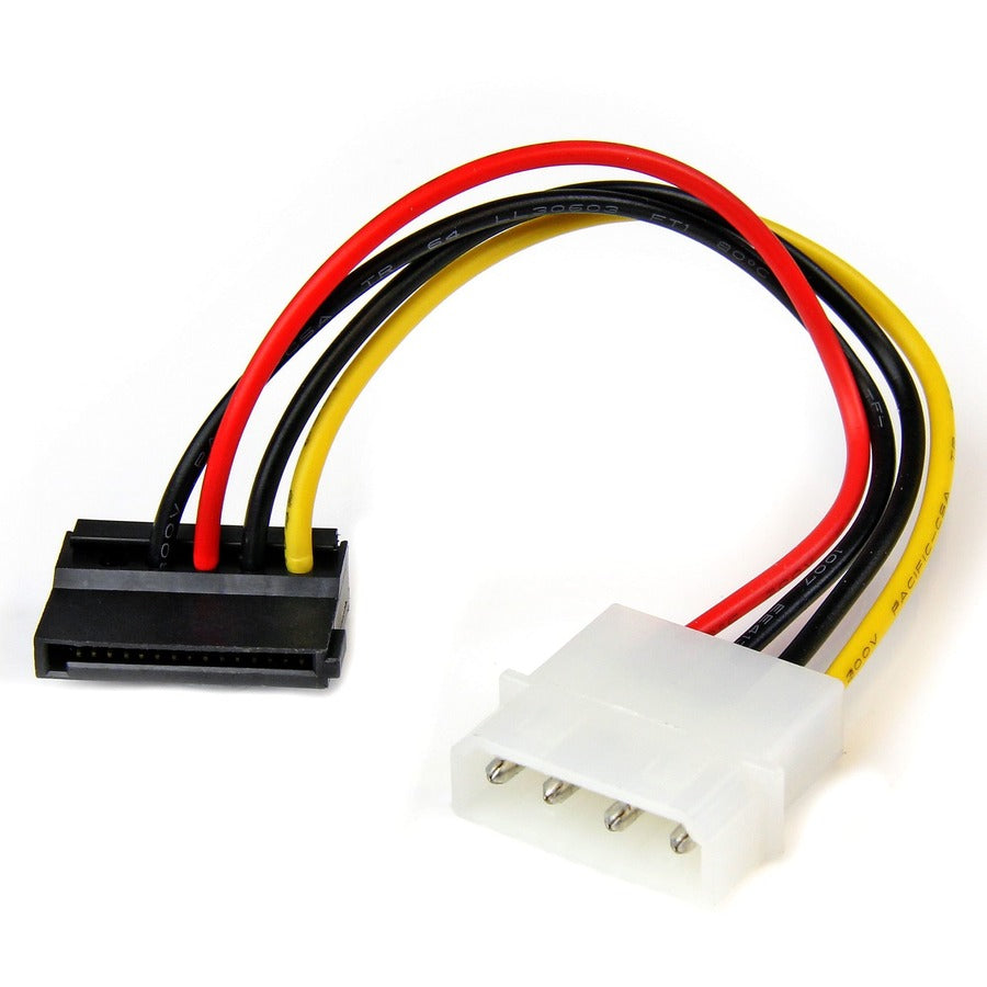 6IN 4PIN LP4 TO LEFT ANGLE SATA