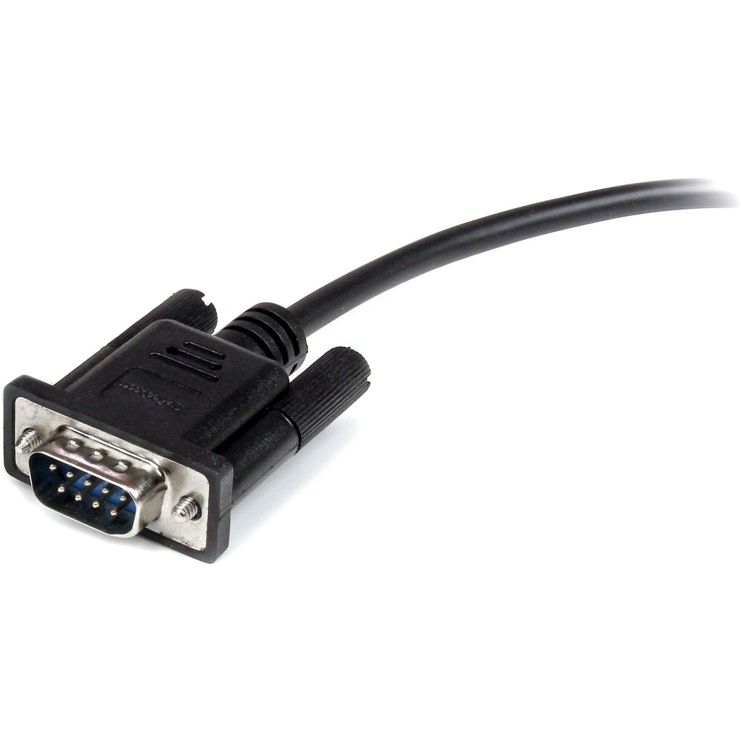 StarTech.com 3m Black Straight Through DB9 RS232 Serial Cable - M/F