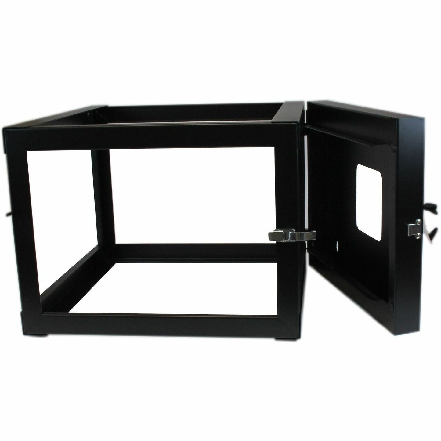 StarTech.com 4-Post 6U Hinged Wall-Mount Network Rack 19" Open Frame Server Rack Wall Mount Data Rack for IT Computer Equipment TAA~