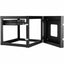 StarTech.com 4-Post 8U Hinged Wall-Mount Network Rack 19