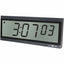 Pyramid TimeTrax Sync 2.5in x 6 Digit LCD Battery Operated Digital Wall Clock