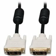 DVI CABLE BLACK WITH WHITE     