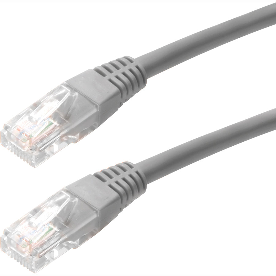 1FT CAT5E GREY MOLDED PATCH    