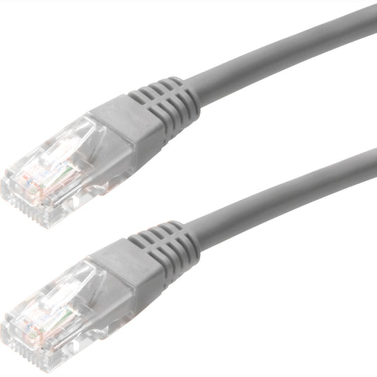 15FT CAT5E GREY MOLDED PATCH   