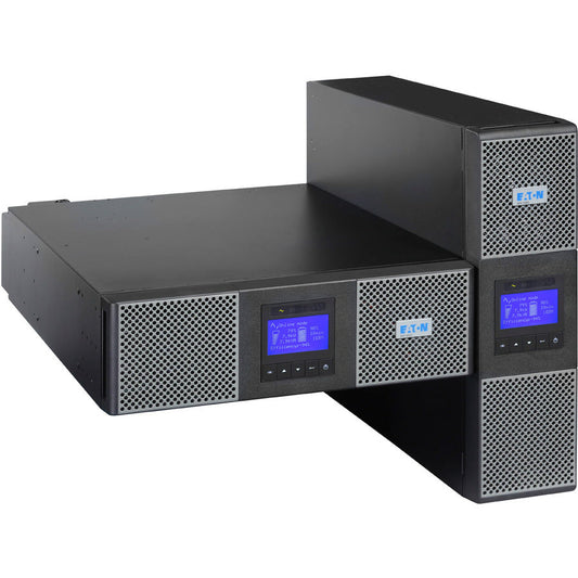 Eaton 9PX 5000VA 4500W 208V Online Double-Conversion UPS - L6-30P 6x 5-20R 1 L6-30R 1 L14-30R Outlets Cybersecure Network Card Extended Run 6U Rack/Tower