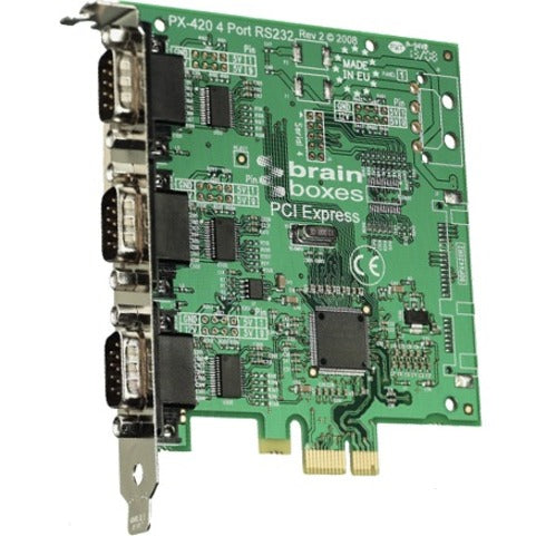 Brainboxes 3 Port RS232 PCI Express Serial Card