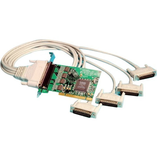 Brainboxes 4 Port RS232 PCI Serial Port Card DB25