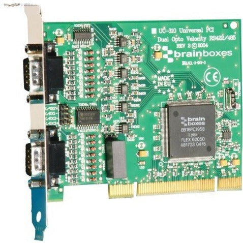Brainboxes 2 Port RS422/485 PCI Serial Card With Opto Isolation